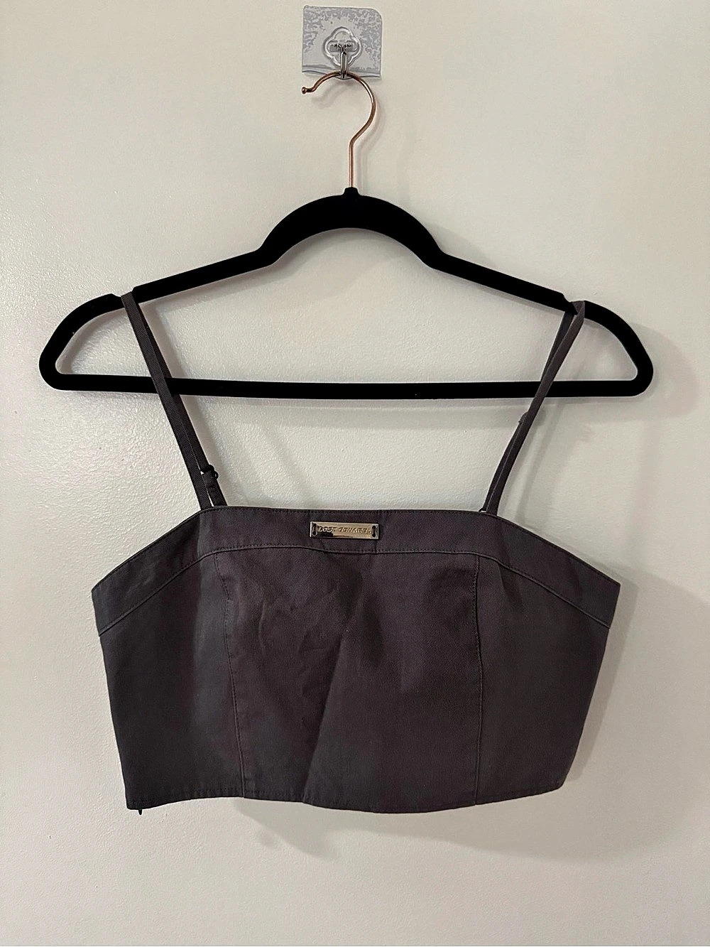 Gray Crop Top Like New